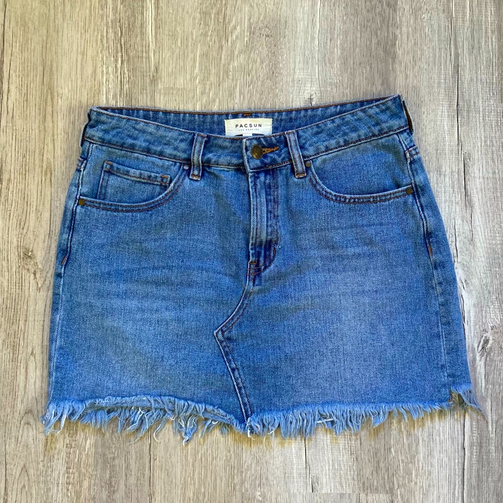 PACSUN denim skirt